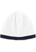 47 Columbus Blue Jackets White Grid Beanie Youth Knit Hat