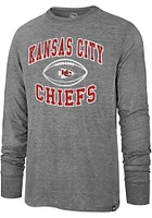 47 Kansas City Chiefs Match Triblend Long Sleeve Fashion T Shirt