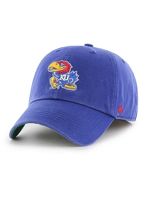 47 Kansas Jayhawks Mens Blue Franchise Iconic Fitted Hat