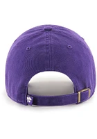 47 K-State Wildcats Power Cat Clean Up Adjustable Hat - Purple