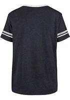 47 Dallas Cowboys Womens Blue Hollow Bling Piper Luxe Short Sleeve T-Shirt