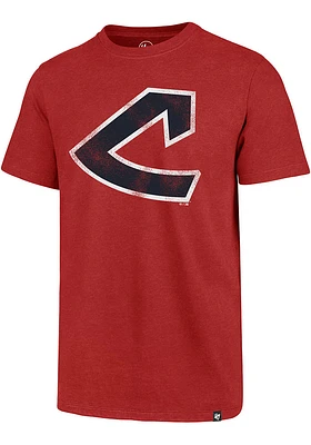 47 Cleveland Guardians Red Throwback Club Short Sleeve T Shirt