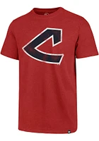 47 Cleveland Guardians Red Throwback Club Short Sleeve T Shirt