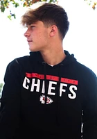 47 Kansas City Chiefs Mens Black Power Luck Headline Long Sleeve Hoodie