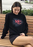 47 Kansas City Chiefs Mens Pop Imprint Headline Long Sleeve Crew Sweatshirt