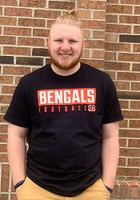 47 Cincinnati Bengals Black Dub Major Short Sleeve T Shirt