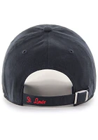 47 St Louis Cardinals Navy Blue Sparkle Clean Up Womens Adjustable Hat