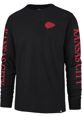 47 Kansas City Chiefs Triple Threat Franklin Long Sleeve Fashion T Shirt