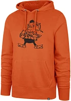 47 Cleveland Browns Mens Pop Imprint Headline Long Sleeve Hoodie