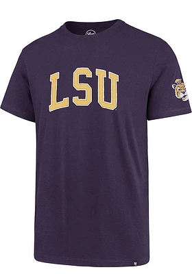 47 LSU Tigers Purple Franklin Fieldhouse Logo Short Sleeve Fashion T Shirt