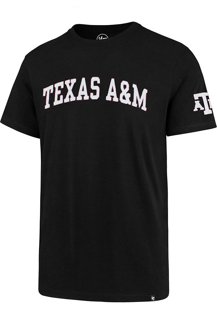 47 Texas A&M Aggies Black Franklin Fieldhouse Short Sleeve Fashion T Shirt