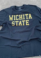 47 Wichita State Shockers Black Franklin Fieldhouse Short Sleeve Fashion T Shirt
