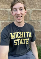 47 Wichita State Shockers Black Franklin Fieldhouse Short Sleeve Fashion T Shirt