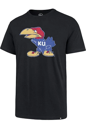 47 Kansas Jayhawks Navy Blue Logo Franklin Fieldhouse Short Sleeve Fashion T Shirt