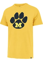 47 Missouri Tigers Gold Franklin Fieldhouse Logo Short Sleeve Fashion T Shirt