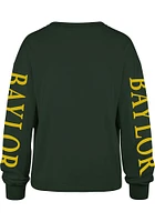 47 Baylor Bears Womens Green Marlow Bell LS Tee