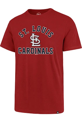 47 St Louis Cardinals Red Super Rival Edition Type Short Sleeve T Shirt
