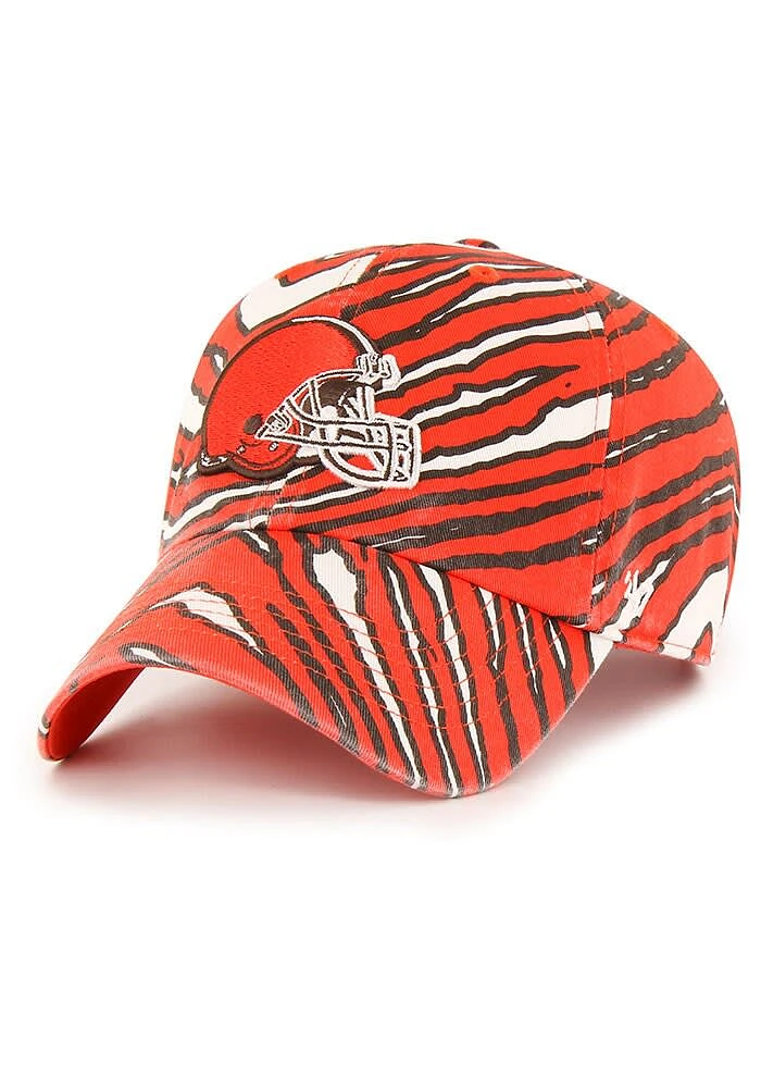 47 Cleveland Browns Zubaz Clean Up Adjustable Hat - Orange