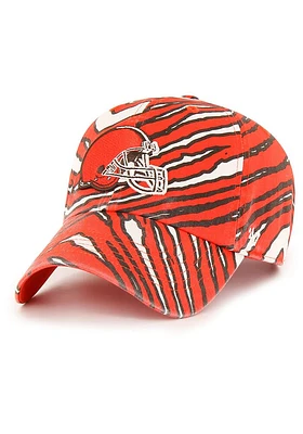 47 Cleveland Browns Zubaz Clean Up Adjustable Hat - Orange