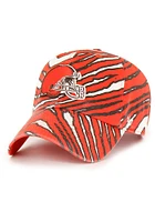 47 Cleveland Browns Zubaz Clean Up Adjustable Hat - Orange