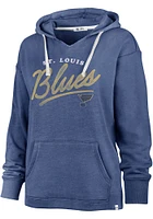 47 St Louis Blues Womens Blue Emerson Hooded Sweatshirt