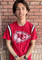 47 Kansas City Chiefs Red Racer Franklin Short Sleeve Fashion T Shirt