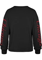 47 Chicago Blackhawks Womens Black Marlow LS Tee