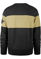 47 New Orleans Saints Mens Black Interstate Long Sleeve Fashion Sweatshirt