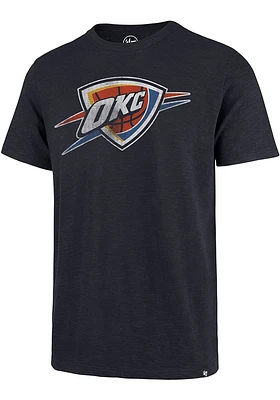 47 Oklahoma City Thunder Navy Blue Grit Scrum Short Sleeve Fashion T Shirt