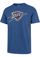 47 Oklahoma City Thunder Blue Grit Scrum Short Sleeve Fashion T Shirt