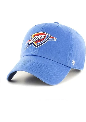 47 Oklahoma City Thunder Clean Up Adjustable Hat