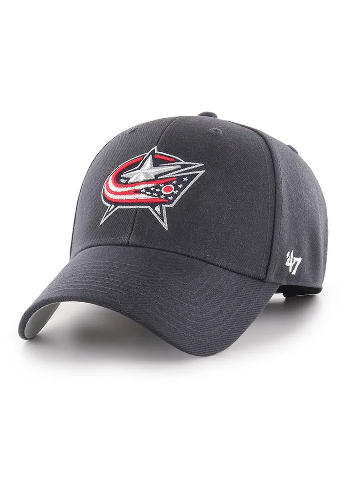 47 Columbus Blue Jackets MVP Adjustable Hat - Navy Blue