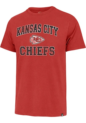 47 Kansas City Chiefs Union Arch Franklin Short Sleeve Fashion T Shirt