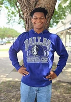 47 Dallas Mavericks Mens Blue Crosby Long Sleeve Hoodie