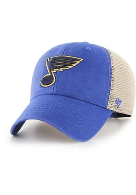 47 St Louis Blues Flagship Wash MVP Iconic Adjustable Hat - Blue