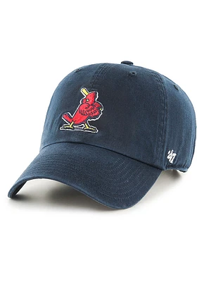 47 St Louis Cardinals Clean Up Classic Adjustable Hat - Navy Blue