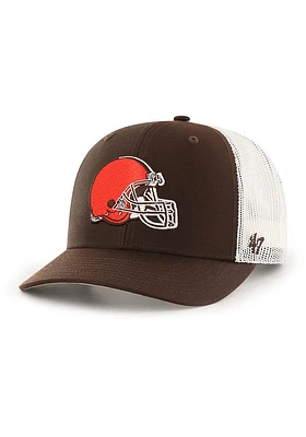 47 Cleveland Browns Trucker Iconic Adjustable Hat - Brown