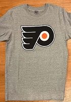 47 Philadelphia Flyers Grey Imprint Super Rival Short Sleeve T Shirt