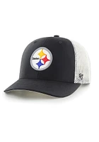 47 Pittsburgh Steelers Trucker Classic Adjustable Hat - Black