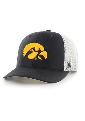 47 Iowa Hawkeyes Trucker Adjustable Hat - Black