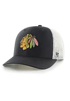 47 Chicago Blackhawks Trucker Adjustable Hat - Black