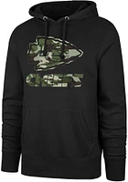 47 Kansas City Chiefs Mens Black Camo Imprint Headline Long Sleeve Hoodie