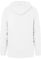 47 Kansas City Chiefs Mens White Team Elements Arch Headline Long Sleeve Hoodie