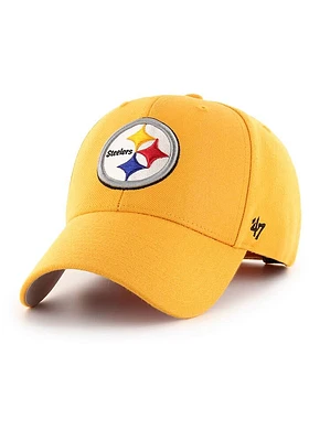 47 Pittsburgh Steelers Basic MVP Adjustable Hat - Yellow
