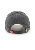 47 Kansas City Chiefs Charcoal Tod Clean Up Adjustable Toddler Hat