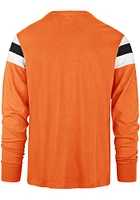47 Cleveland Browns Orange Franklin Rooted Long Sleeve Fashion T Shirt