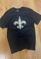 47 New Orleans Saints Black Imprint Super Rival Short Sleeve T Shirt