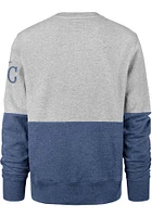 47 Kansas City Royals Mens Grey Gibson Crew Long Sleeve Fashion Sweatshirt