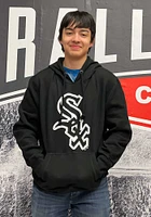 47 Chicago White Sox Mens Black Imprint Headline Long Sleeve Hoodie