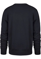 47 Chicago Cubs Mens Navy Blue Pregame Headline Long Sleeve Crew Sweatshirt